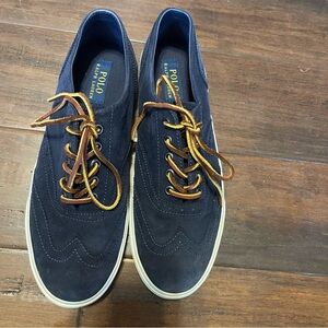 Polo Ralph Lauren Vultan Men's Court Suede Men’s Size 9.5D